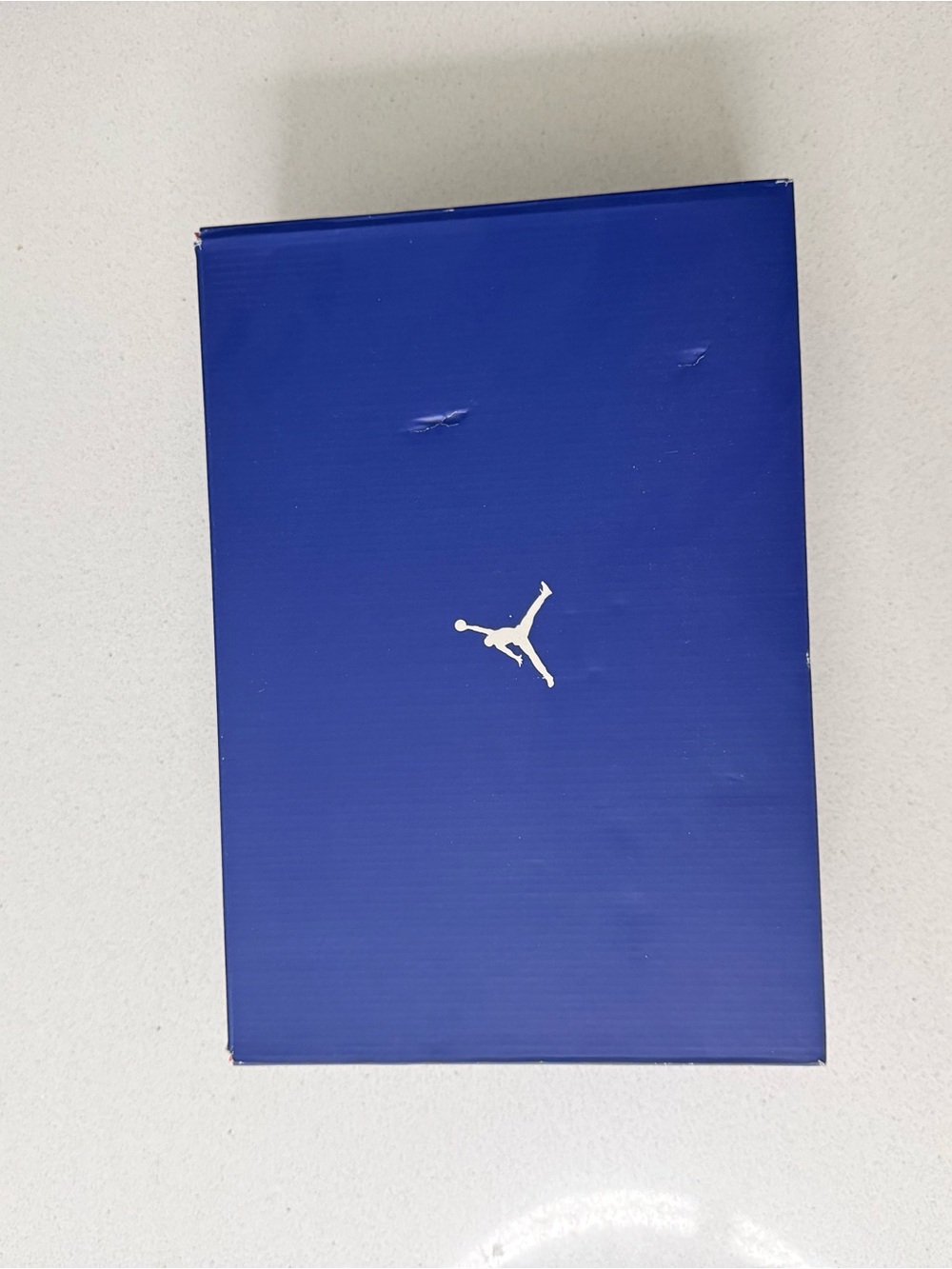 Jordan Blue and White Sneaker Box